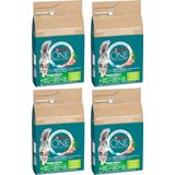 Purina One Indoor - Kattenvoer Droogvoer - Kalkoen - 4 x 3 kg