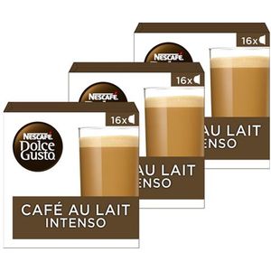 Nescafé Dolce Gusto capsules Café Au Lait Intenso - 48 koffiecups - geschikt voor 48 koppen koffie - Dolce Gusto cups