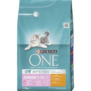 Purina ONE Junior Kip - Volkoren Granen 1,5 kg