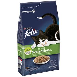 Felix Inhome Sensations - Kattenvoer Droogvoer - Kip, Granen & Tuingroenten - 4 kg