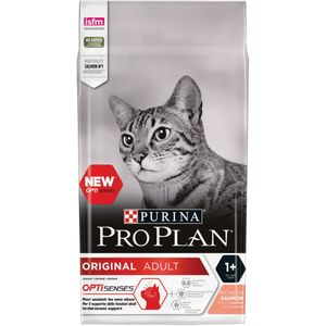 PURINA PRO PLAN | Adult 1+ Vital Functions | Rijk aan zalm | Droogvoer | Kat | 1,5 kg zak