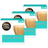 Nescafé Dolce Gusto capsules Flat White - 48 koffiecups - geschikt voor 48 koppen koffie - Dolce Gusto cups