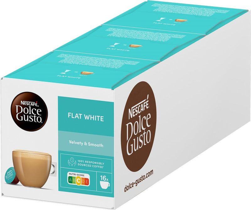 Nescafé Dolce Gusto capsules Flat White - 48 koffiecups - geschikt voor 48 koppen koffie - Dolce Gusto cups