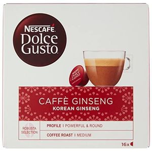 3x Nescafé Dolce Gusto Caffé Ginseng, Korean Ginseng, koffiecapsule, koffie, 16 capsules7