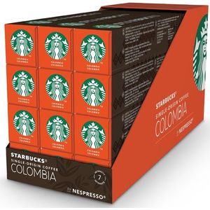 Starbucks by Nespresso capsules Medium Roast Colombia- 120 koffecups