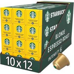 Starbucks by Nespresso capsules Blonde Espresso Roast - 120 koffiecups
