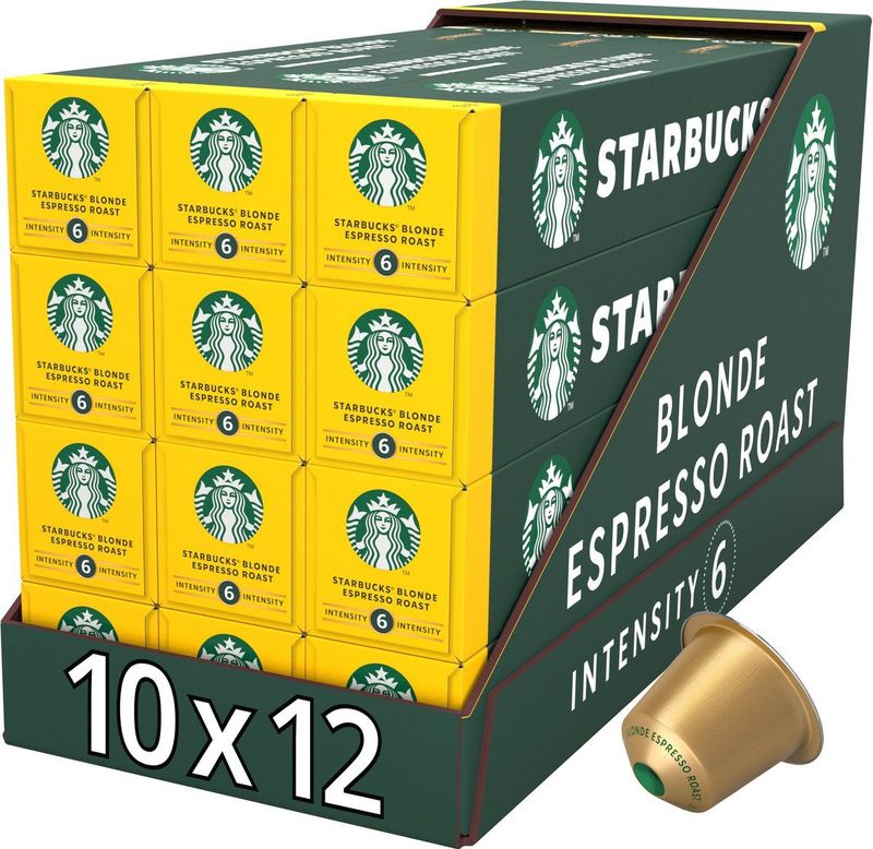 Starbucks by Nespresso capsules Blonde Espresso Roast - 120 koffiecups