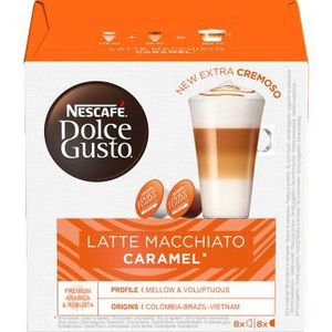 Nescafé Dolce Gusto Latte Macchiato Caramel (16 Stuks)