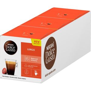 NESCAFÉ Dolce Gusto Lungo Koffie - 3 X 16 Cups