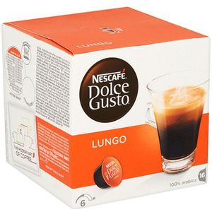 Nescafé - Dolce Gusto - Lungo - 16 Capsules - Medium-Dark Roast