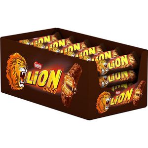 Lion Chocoladereep, 42g (pak 24 stuks)