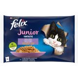 Felix Fantastic Junior landsmaken in gelei - kip, zalm - 340g (4x 85g)