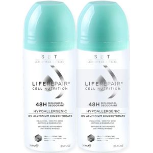 SBT Liferepair Cell Biological 48h Roll-on Deodorant 2 x 75 ml