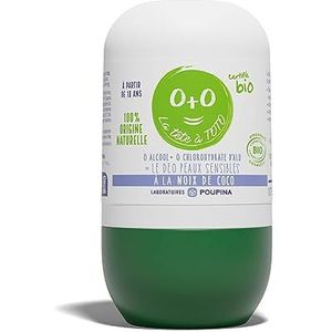 Puppina Biologische deodorant voor kinderen, 0 alcohol + 0 aluminiumchlorohydraat, speciaal voor de gevoelige huid, vanaf 10 jaar, 100% natuurlijke ingrediënten, gemaakt in Frankrijk, 50 ml