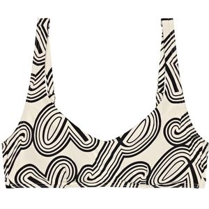 TRIUMPH - Bikini Bustier Flex Smart Summer - Ecru/Zwart - 69% Polyamide, 31% Elasthan