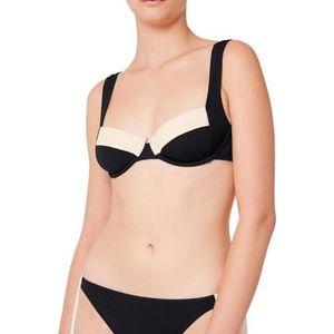 Triumph Balconette-Bikini-Top Summer Glow W 02 sd, Struktur-Piqué