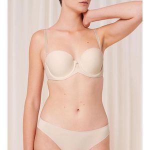 Beugel BH Strapless - Balconette bh - Pure Micro WDP - Bh met afneembare bandjes - Naadloze cups  - Huidkleur