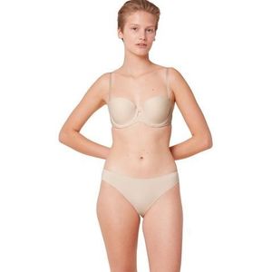 Triumph Pure Micro WDP beha voor dames, Cameo Beige, 80C