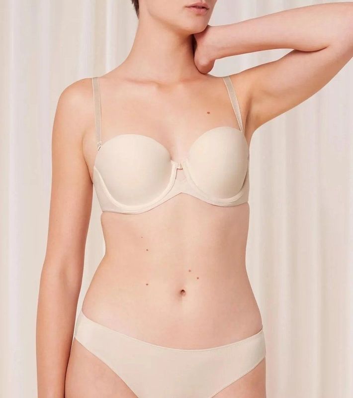 Triumph - Pure Micro WDP - Beugel BH - Huidkleur - Balconette bh met afneembare bandjes