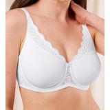 Triumph - Amourette Minimizer-bh - Wit - Microtouch en Kant - Full-Cup