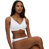 Triumph - Amourette Minimizer-bh - Wit - Microtouch en Kant - Full-Cup