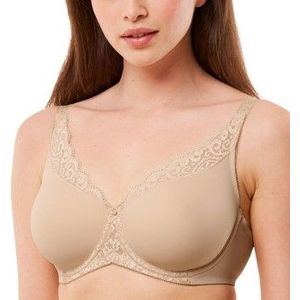 Triumph - Amourette - Minimizer BH - Beige - Microvezel - Gerecycled Polyamide