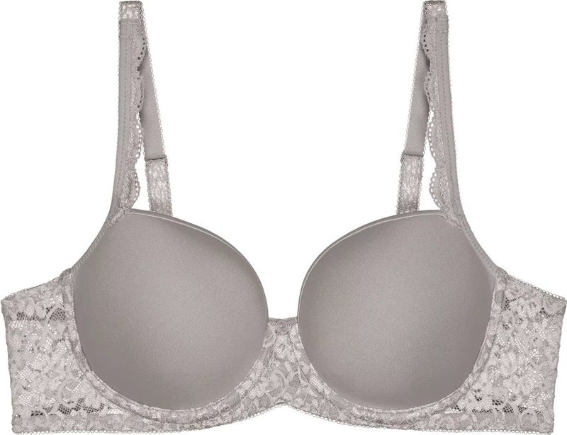 Balconette BH - Silent Grey - 63% Polyester - 25% Polyamide - 12% Elastaan
