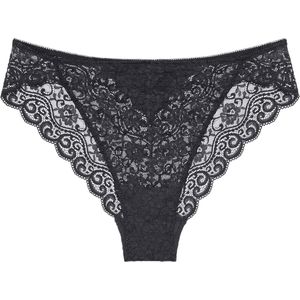 Triumph - Amourette - Tai Slip - Zwart - Hoge Beenuitsnijding