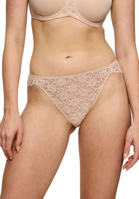 Triumph - Amourette - Tai Slip - Naturel - Hoge Beenuitsnijding - Stretchkant