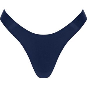Sloggi - ZERO Feel 2.0 - Dames Tiny Tanga - Navy Blue - GRS-gecertificeerde gerecyclede polyamide