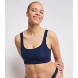 SLOGGI - Zero Feel 2.0 - Bustier - Blauw - Polyamide