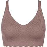 Sloggi - Dames Bralette - Zwart - Microfiber - Elastische Top