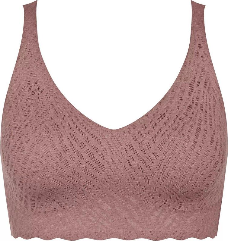 Sloggi - Dames Bralette - Zwart - Microfiber - Elastische Top