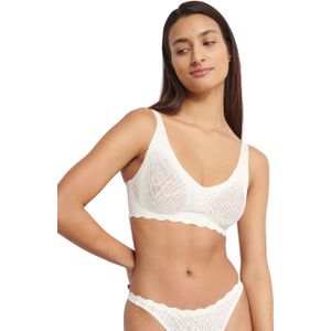 sloggi ZERO Feel Bliss Soft bra Dames Beha - WIT -