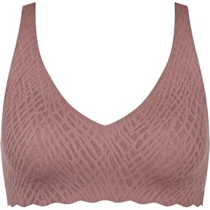 SLOGGI - Zero Feel Bliss - BH zonder Beugels - Kastanje Kleur - Polyamide