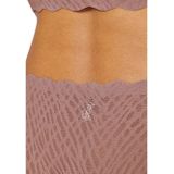 SLOGGI - Zero Feel Bliss - Hoog Uitgesneden Slip - Kastanje Kleur - Polyamide