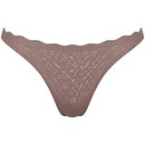 Sloggi - Zero Feel - Kanten String - Roze - Microfiber - Seamless