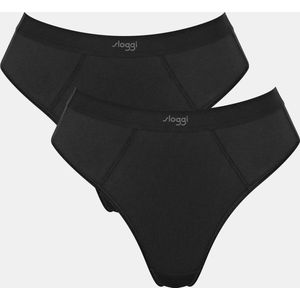 Sloggi - EVER Ease - String - Zwart - Set van 2