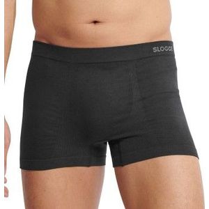 sloggi men GO Smooth Short 2P Heren Onderbroek - Zwart - Maat L