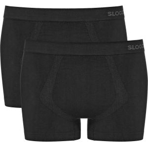 sloggi Boxer "men GO Smooth Short 2P", (Packung, 2 St., 2er Pack), nahtlos