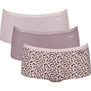 Pieces - 4-Pack - Dames Shorts - Rose - Katoen - Multipack