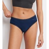 SLOGGI - Go Crush - Hipsters - Blauw - Katoen - Set van 3