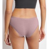 sloggi GO Crush Hipster 3 pak Dames Onderbroek Cacoa Bruin combinatie
