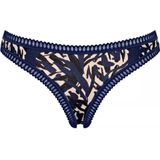 SLOGGI - Go Crush - String - Blauw - Katoen - Set van 3