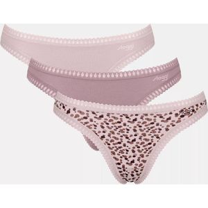 SLOGGI - Go Crush - Set van 3 Strings - Roze - Katoen