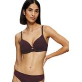 Balconette BH - Deep Burgundy - Microtouch - Naadloos Met Beugel