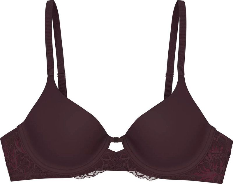 Balconette BH - Deep Burgundy - Microtouch - Naadloos Met Beugel