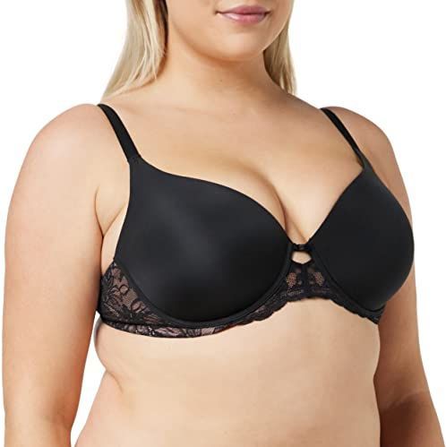 Triumph Balconnet-beha met beugels, voor dames, zwart.