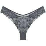 TRIUMPH - Sensual Spotlight - Braziliaanse Slip - Grijs - 81% Polyamide