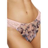 Slips - FOUNDATION BEIGE - Katoen - Aansluitend met Kant